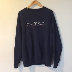 NYC embroidered sweater